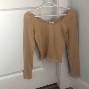 Long sleeve Crop Top